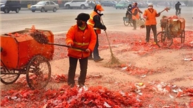 節后鞭炮息,電動掃地車為您收拾滿地殘紅 節后鞭炮息,電動掃地車為您收拾滿地殘紅