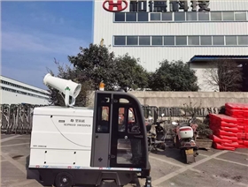 圣倍諾電動掃地車進駐湖北十堰某科技公司 