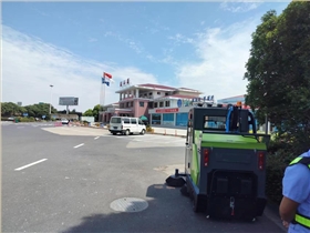 工業區的清潔革命：掃地車為生產增添新活力