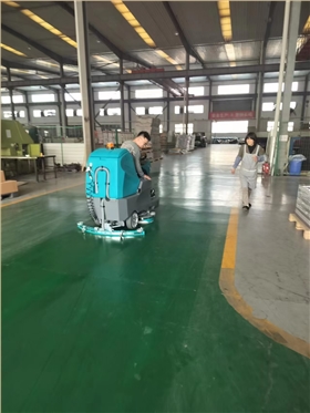 車間洗地機可以節能減排，助力綠色生產