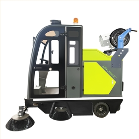 小區(qū)清潔交給電動清掃車