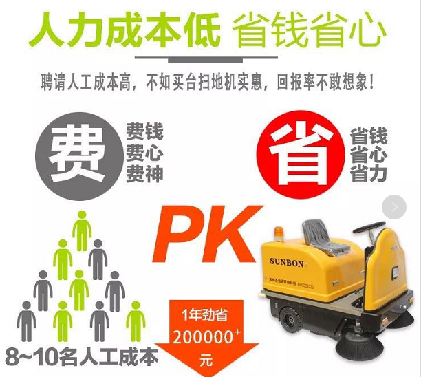 小型電動掃地車在醫院的應用 小型電動掃地車在醫院的應用