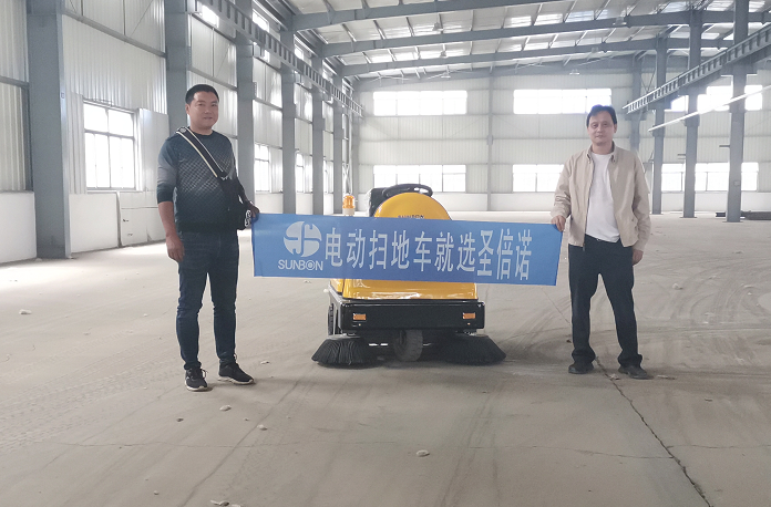 工業掃地車助力無錫絲桿廠開荒保潔 工業掃地車助力無錫絲桿廠開荒保潔