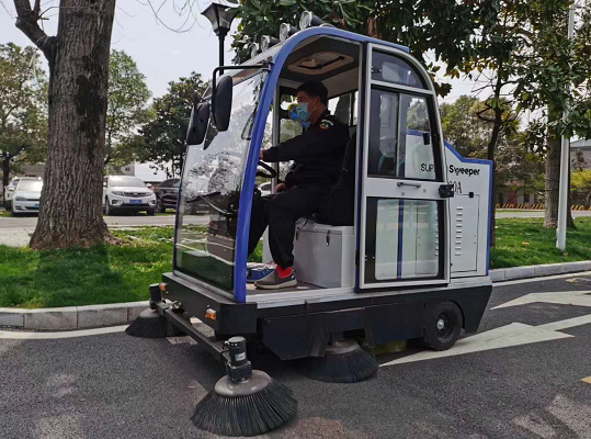 無錫地鐵物業電動掃地車采購項目圣倍諾中標啦！！！