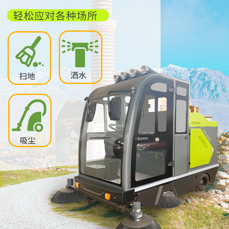 從人力到機械：景區掃地車如何改變清潔行業？